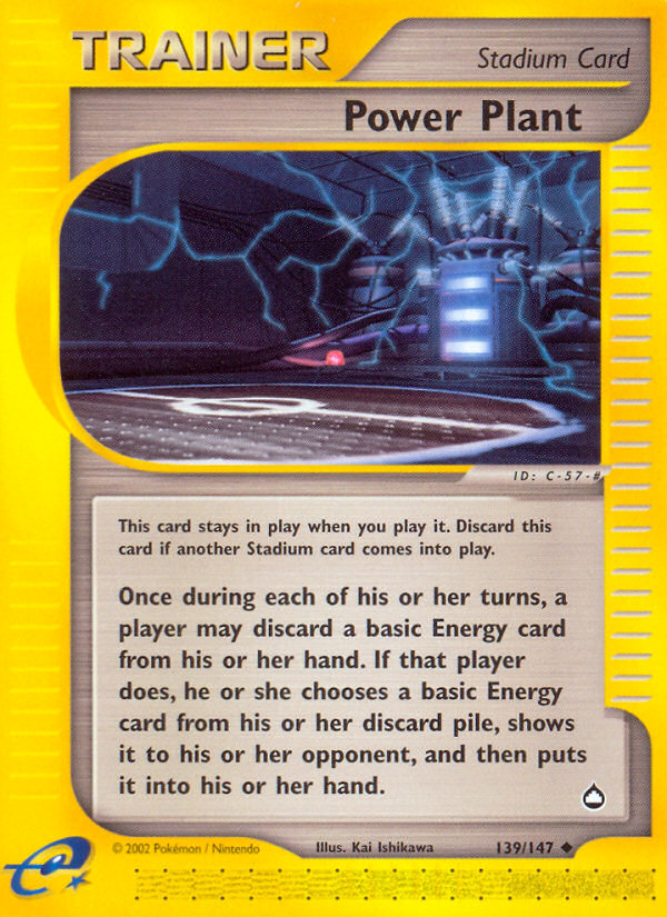 Power Plant (139/147) [Aquapolis] - Card Brawlers | Quebec | Canada | Yu-Gi-Oh!