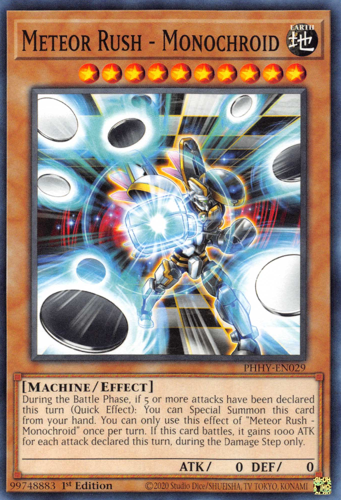 Meteor Rush - Monochroid [PHHY-EN029] Common - Card Brawlers | Quebec | Canada | Yu-Gi-Oh!