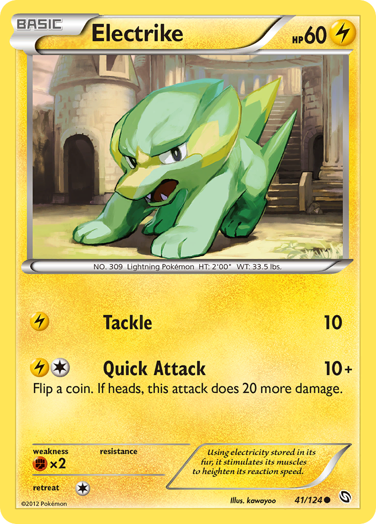 Electrike (41/124) [Black & White: Dragons Exalted] - Card Brawlers | Quebec | Canada | Yu-Gi-Oh!