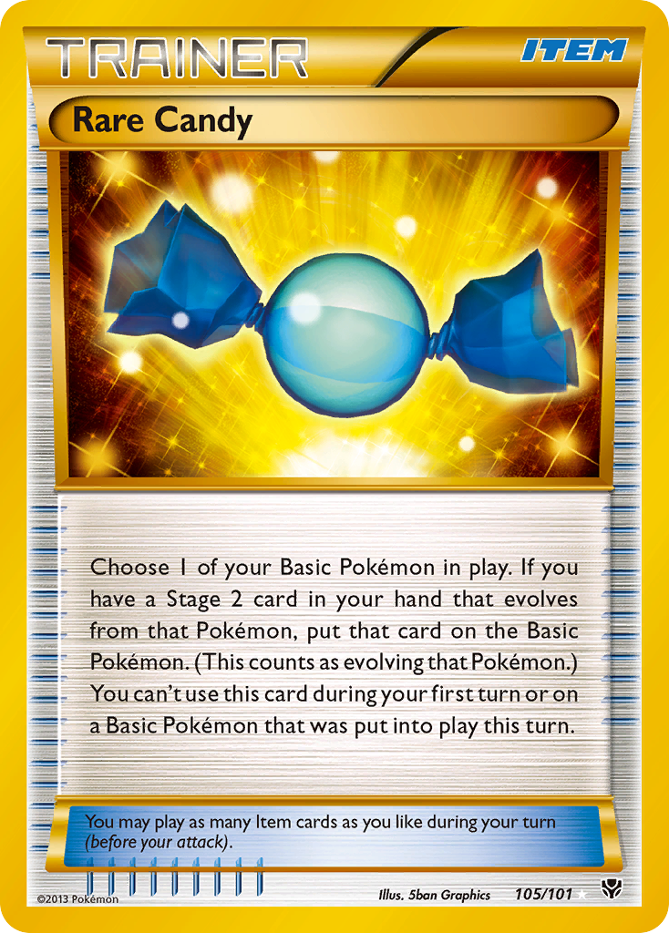 Rare Candy (105/101) [Black & White: Plasma Blast] - Card Brawlers | Quebec | Canada | Yu-Gi-Oh!