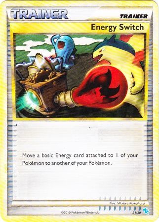 Energy Switch (21/30) [HeartGold & SoulSilver: Trainer Kit - Gyarados] - Card Brawlers | Quebec | Canada | Yu-Gi-Oh!