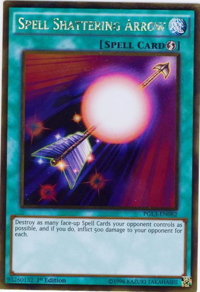 Spell Shattering Arrow [PGL3-EN082] Gold Rare - Card Brawlers | Quebec | Canada | Yu-Gi-Oh!