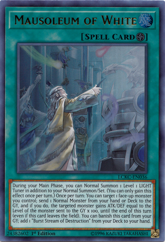 Mausoleum of White [LCKC-EN036] Ultra Rare - Yu-Gi-Oh! - Card Brawlers | Quebec | Canada |