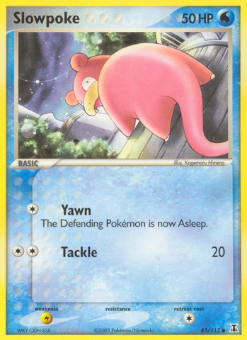 Slowpoke (83/113) [EX: Delta Species] - Card Brawlers | Quebec | Canada | Yu-Gi-Oh!