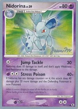 Nidorina LV.29 (73/111) (Queengar - Jason Martinez) [World Championships 2009] - Card Brawlers | Quebec | Canada | Yu-Gi-Oh!