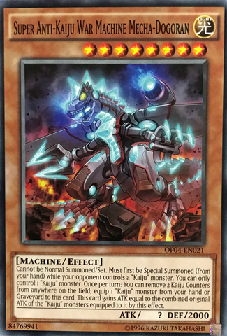 Super Anti-Kaiju War Machine Mecha-Dogoran [OP04-EN021] Common - Card Brawlers | Quebec | Canada | Yu-Gi-Oh!