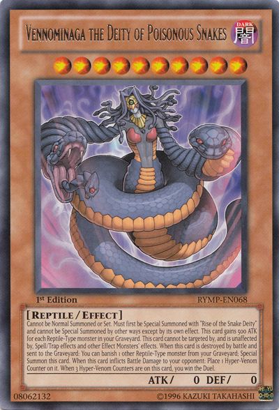 Vennominaga the Deity of Poisonous Snakes [RYMP-EN068] Rare - Yu-Gi-Oh! - Card Brawlers | Quebec | Canada |