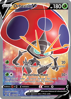 Orbeetle V (166/185) [Sword & Shield: Vivid Voltage] - Card Brawlers | Quebec | Canada | Yu-Gi-Oh!
