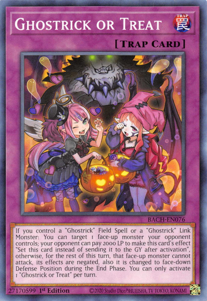 Ghostrick or Treat [BACH-EN076] Common - Card Brawlers | Quebec | Canada | Yu-Gi-Oh!