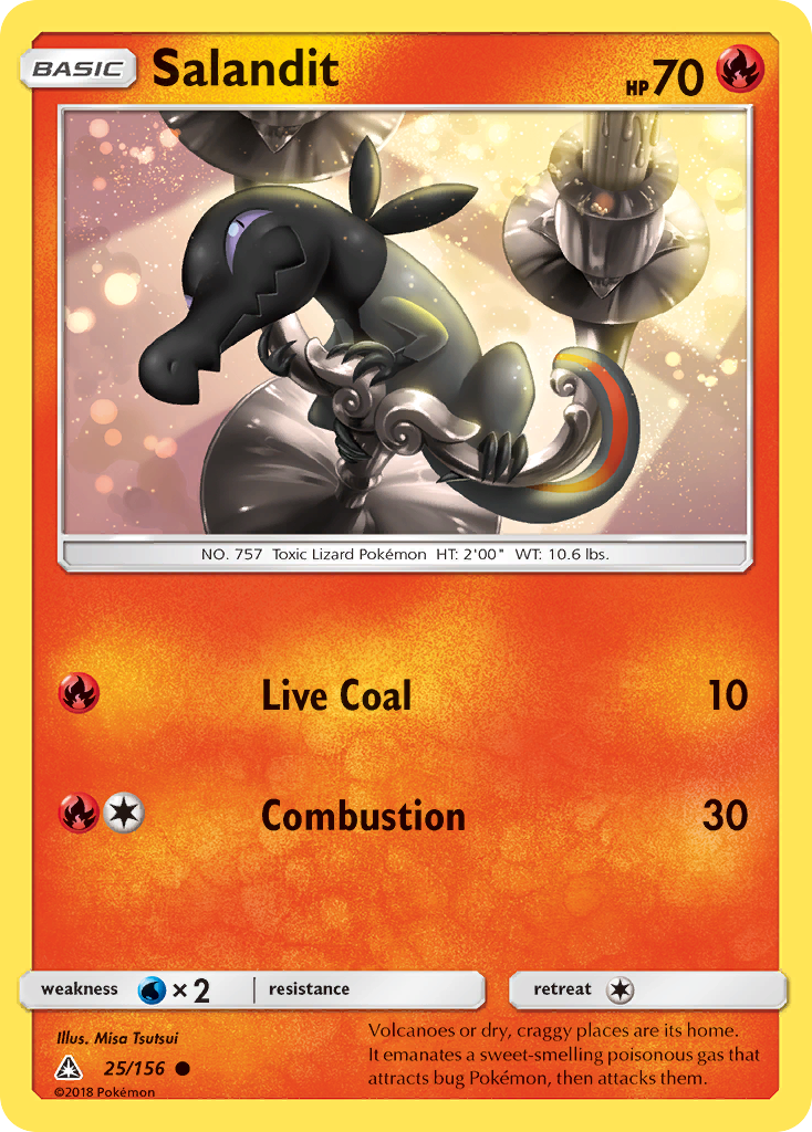 Salandit (25/156) [Sun & Moon: Ultra Prism] - Card Brawlers | Quebec | Canada | Yu-Gi-Oh!