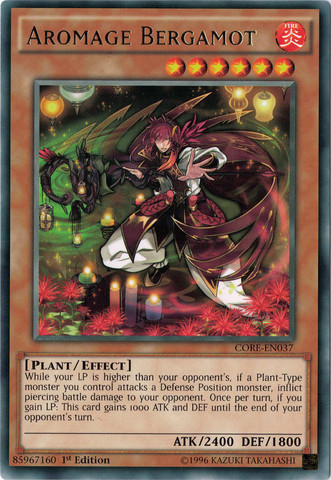 Aromage Bergamot [CORE-EN037] Rare - Yu-Gi-Oh! - Card Brawlers | Quebec | Canada |