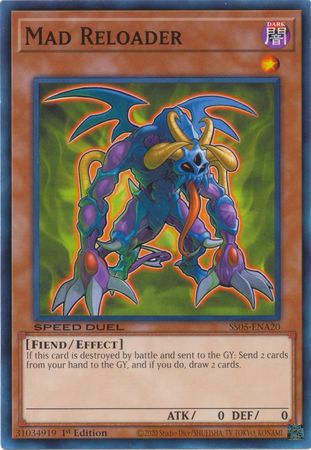 Mad Reloader [SS05-ENA20] Common - Card Brawlers | Quebec | Canada | Yu-Gi-Oh!