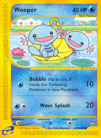 Wooper (117/147) [Aquapolis] - Card Brawlers | Quebec | Canada | Yu-Gi-Oh!