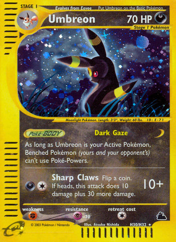 Umbreon (H30/H32) [Skyridge] - Card Brawlers | Quebec | Canada | Yu-Gi-Oh!