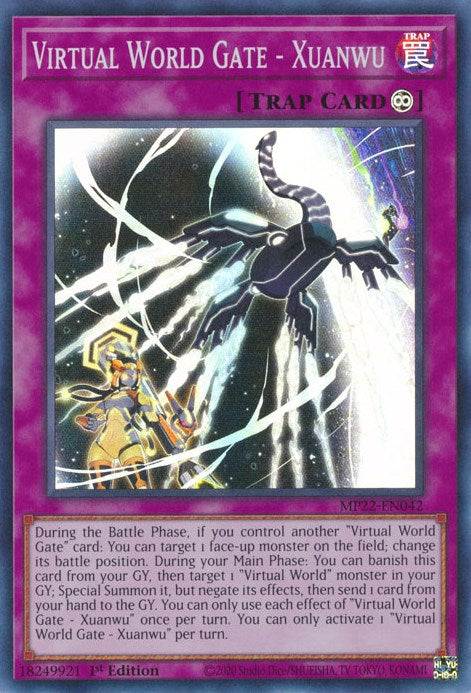 Virtual World Gate - Xuanwu [MP22-EN042] Super Rare - Card Brawlers | Quebec | Canada | Yu-Gi-Oh!