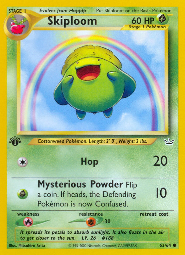 Skiploom (52/64) [Neo Revelation 1st Edition] - Card Brawlers | Quebec | Canada | Yu-Gi-Oh!