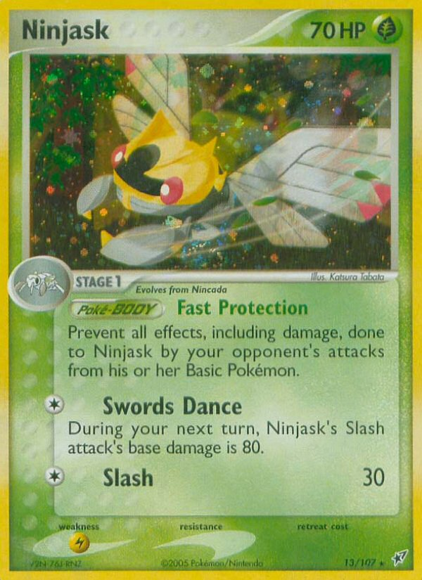 Ninjask (13/107) [EX: Deoxys] - Card Brawlers | Quebec | Canada | Yu-Gi-Oh!