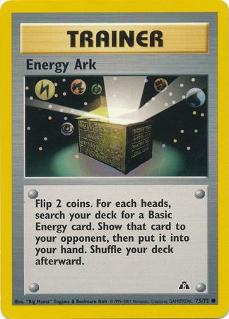 Energy Ark (75/75) [Neo Discovery Unlimited] - Card Brawlers | Quebec | Canada | Yu-Gi-Oh!