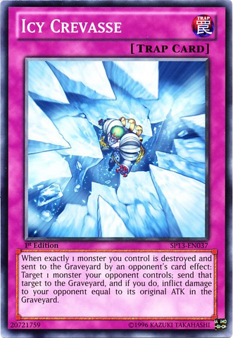 Icy Crevasse [SP13-EN037] Common - Card Brawlers | Quebec | Canada | Yu-Gi-Oh!