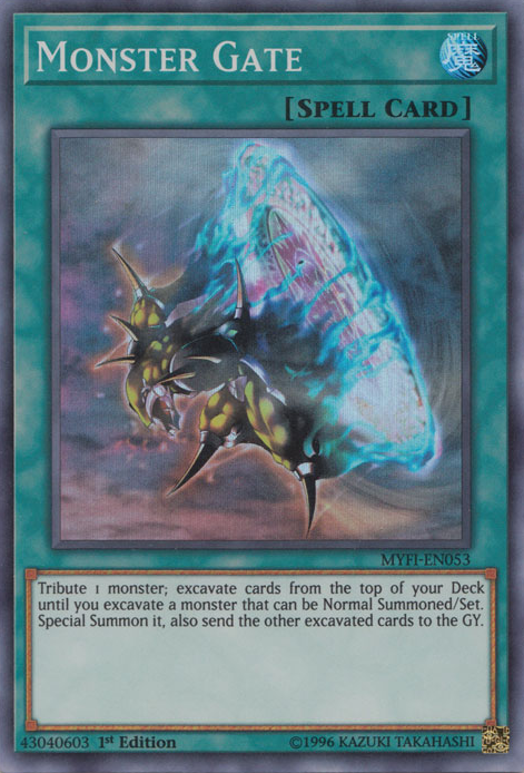 Monster Gate [MYFI-EN053] Super Rare - Card Brawlers | Quebec | Canada | Yu-Gi-Oh!