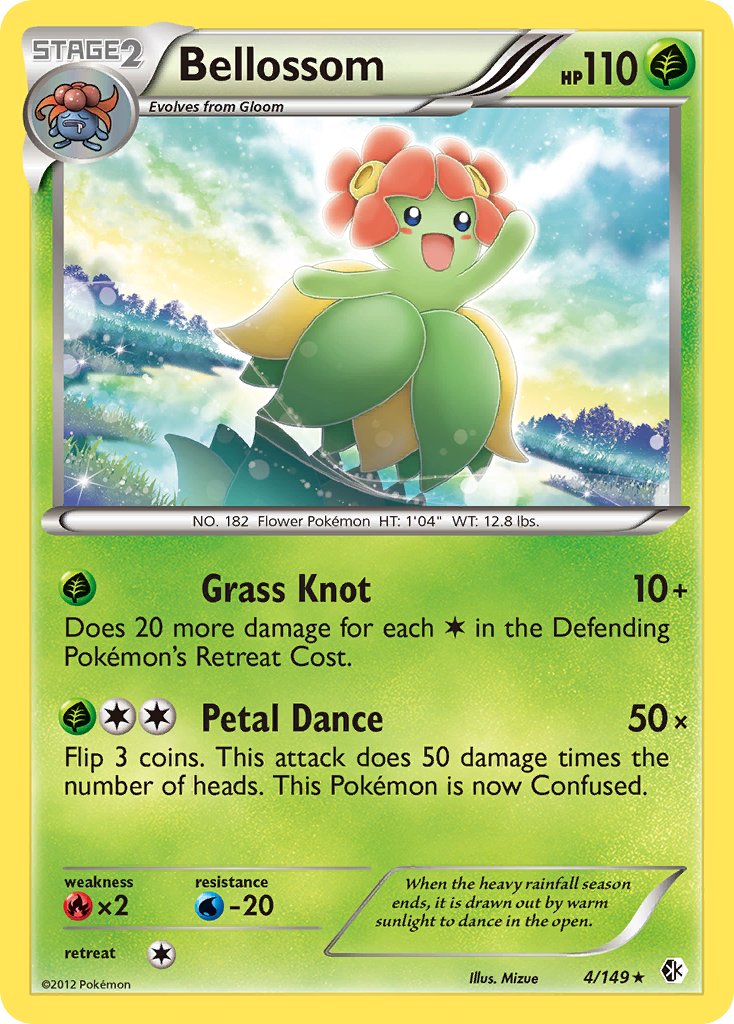 Bellossom (4/149) [Black & White: Boundaries Crossed] - Card Brawlers | Quebec | Canada | Yu-Gi-Oh!