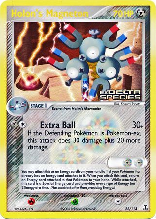 Holon's Magneton (22/113) (Stamped) [EX: Delta Species] - Card Brawlers | Quebec | Canada | Yu-Gi-Oh!