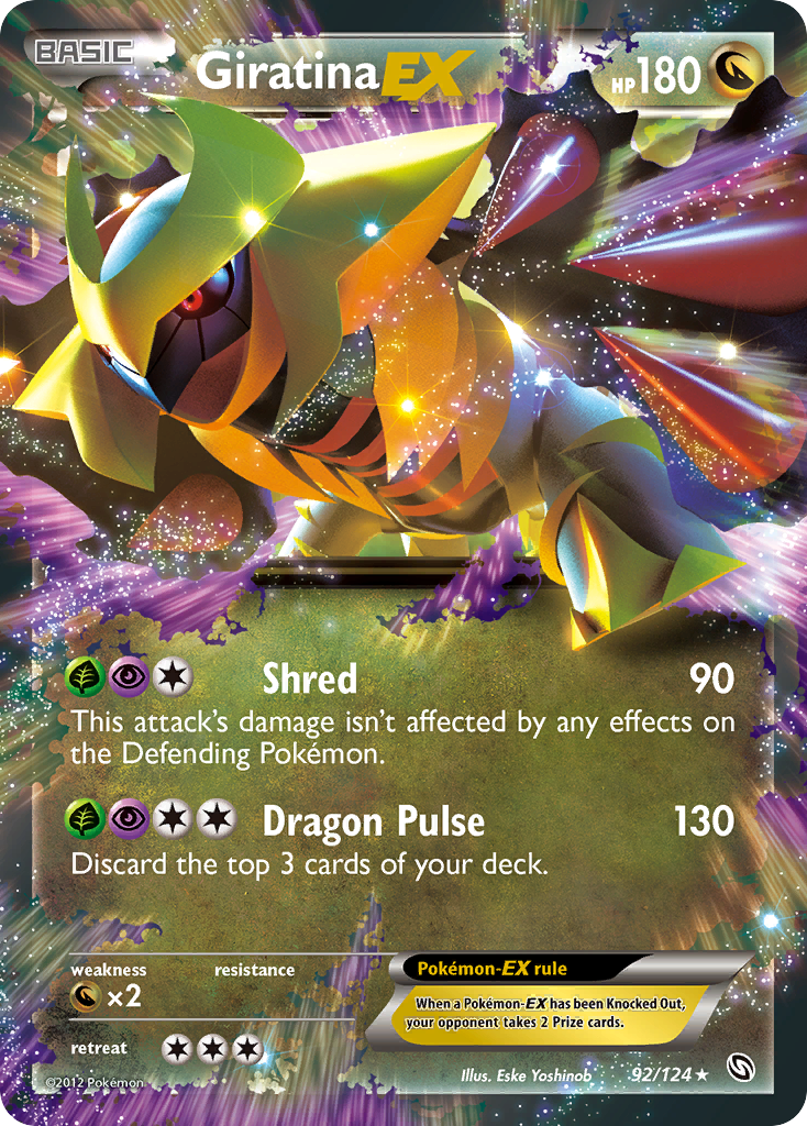 Giratina EX (92/124) [Black & White: Dragons Exalted] - Card Brawlers | Quebec | Canada | Yu-Gi-Oh!