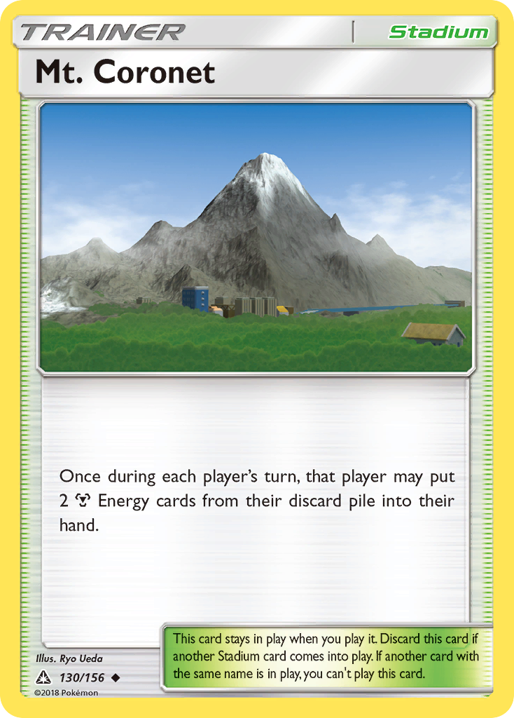 Mt. Coronet (130/156) [Sun & Moon: Ultra Prism] - Card Brawlers | Quebec | Canada | Yu-Gi-Oh!