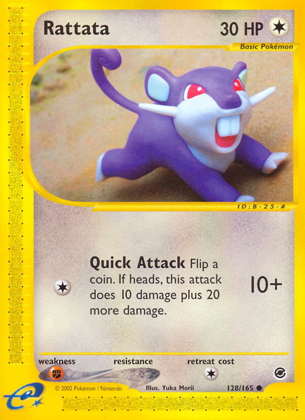 Rattata (128/165) [Expedition: Base Set] - Card Brawlers | Quebec | Canada | Yu-Gi-Oh!