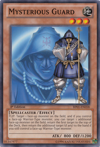 Mysterious Guard [BP01-EN058] Common - Yu-Gi-Oh! - Card Brawlers | Quebec | Canada |