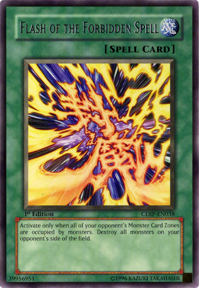 Flash of the Forbidden Spell [CDIP-EN038] Rare - Yu-Gi-Oh! - Card Brawlers | Quebec | Canada |