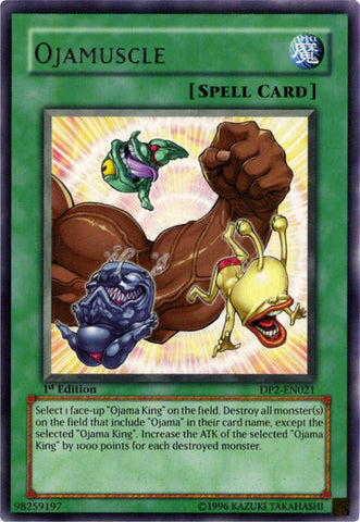 Ojamuscle [DP2-EN021] Rare - Yu-Gi-Oh! - Card Brawlers | Quebec | Canada |