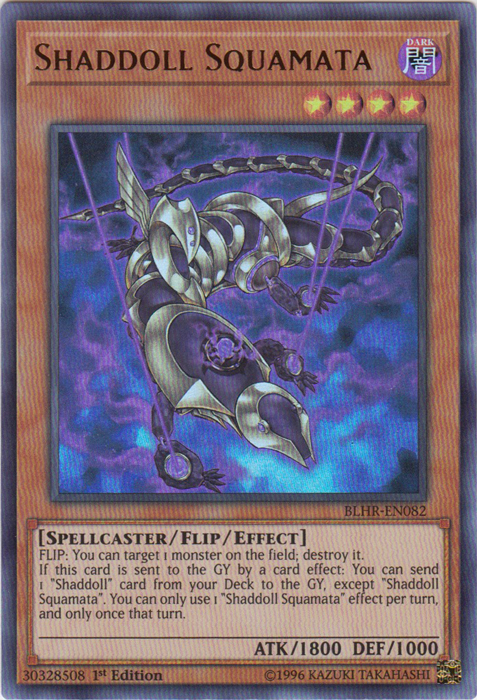 Shaddoll Squamata [BLHR-EN082] Ultra Rare - Card Brawlers | Quebec | Canada | Yu-Gi-Oh!