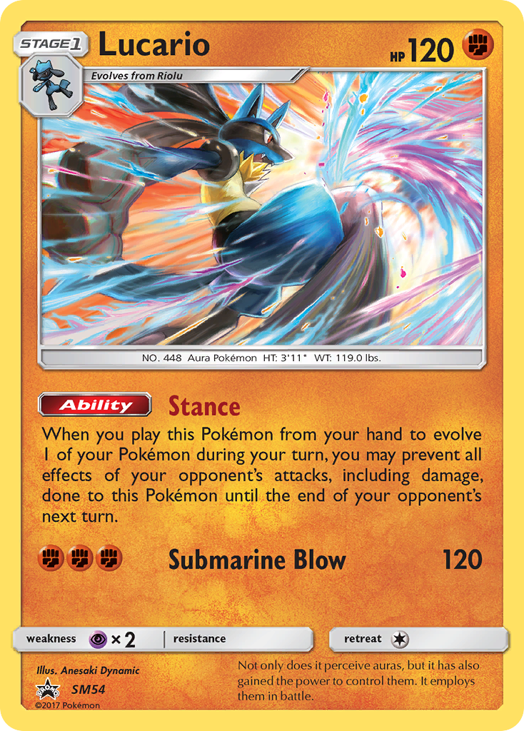 Lucario (SM54) [Sun & Moon: Black Star Promos] - Card Brawlers | Quebec | Canada | Yu-Gi-Oh!