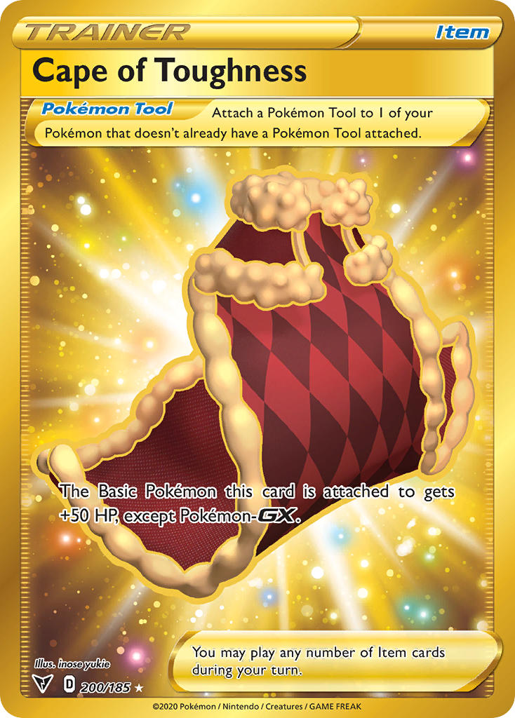 Cape of Toughness (200/185) [Sword & Shield: Vivid Voltage] - Card Brawlers | Quebec | Canada | Yu-Gi-Oh!