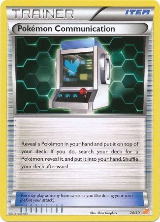 Pokemon Communication (24/30) [Black & White: Trainer Kit - Excadrill] - Card Brawlers | Quebec | Canada | Yu-Gi-Oh!