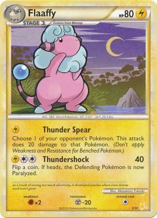 Flaaffy (3/30) [HeartGold & SoulSilver: Trainer Kit - Raichu] - Card Brawlers | Quebec | Canada | Yu-Gi-Oh!