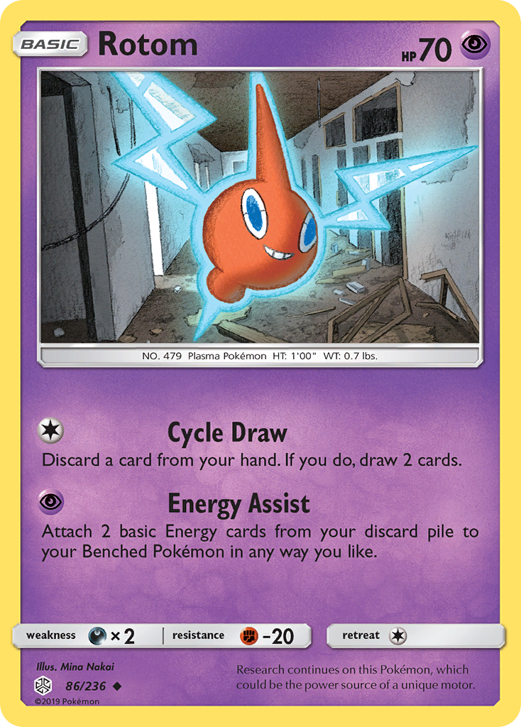 Rotom (86/236) [Sun & Moon: Cosmic Eclipse] - Card Brawlers | Quebec | Canada | Yu-Gi-Oh!