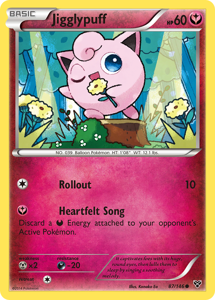 Jigglypuff (87/146) [XY: Base Set] - Card Brawlers | Quebec | Canada | Yu-Gi-Oh!