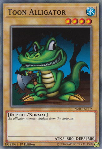 Toon Alligator [SS01-ENC02] Common - Yu-Gi-Oh! - Card Brawlers | Quebec | Canada |