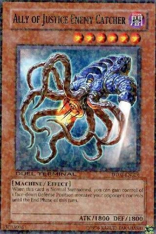 Ally of Justice Enemy Catcher [DT02-EN026] Rare - Card Brawlers | Quebec | Canada | Yu-Gi-Oh!