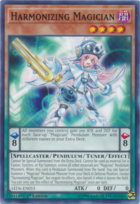 Harmonizing Magician [LED6-EN053] Common - Card Brawlers | Quebec | Canada | Yu-Gi-Oh!