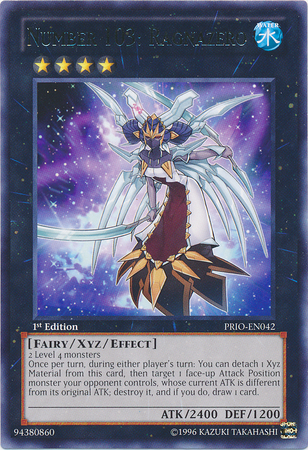 Number 103: Ragnazero [PRIO-EN042] Rare - Yu-Gi-Oh! - Card Brawlers | Quebec | Canada |