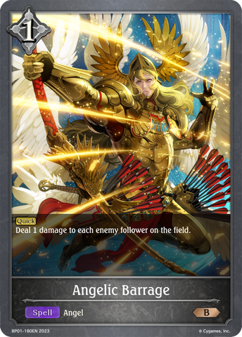 Angelic Barrage (BP01-180EN) [Advent of Genesis] - Card Brawlers | Quebec | Canada | Yu-Gi-Oh!