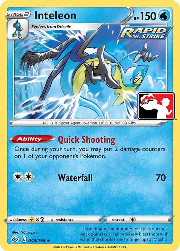 Inteleon (43) (043/198) [Prize Pack Series One] - Card Brawlers | Quebec | Canada | Yu-Gi-Oh!