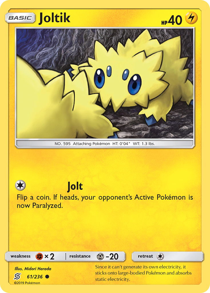 Joltik (61/236) [Sun & Moon: Unified Minds] - Card Brawlers | Quebec | Canada | Yu-Gi-Oh!