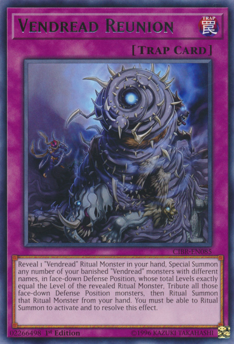 Vendread Reunion [CIBR-EN085] Rare - Yu-Gi-Oh! - Card Brawlers | Quebec | Canada |