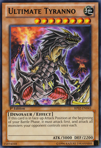 Ultimate Tyranno [BP02-EN045] Rare - Yu-Gi-Oh! - Card Brawlers | Quebec | Canada |