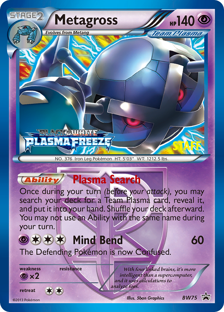 Metagross (BW75) [Black & White: Black Star Promos] - Card Brawlers | Quebec | Canada | Yu-Gi-Oh!