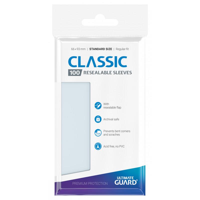Classic Sleeves Resealable - Standard Size 100ct - Card Brawlers | Quebec | Canada | Yu-Gi-Oh!